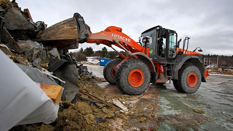 Hitachi hjullastare ZW250