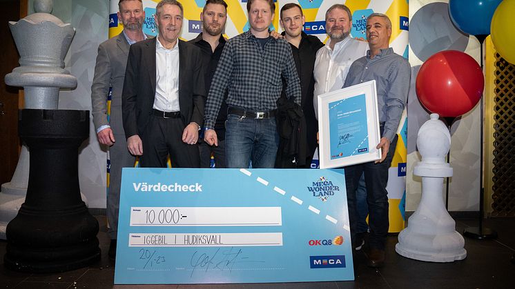 Iggebil i Hudiksvall vinner årets OKQ8 Bilverkstad 2022.