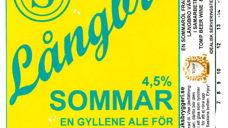 TOMP och Skebo Bruksbryggeri lanserar öl tillsammans med Långbro Värdshus