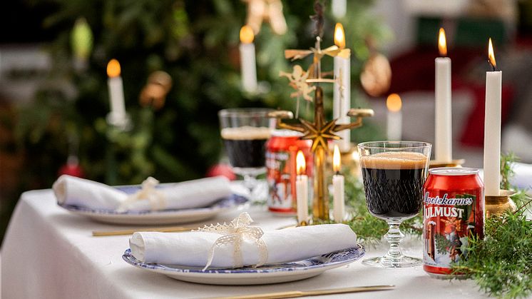 Apotekarnes Julmust är favoritdrycken på julbordet