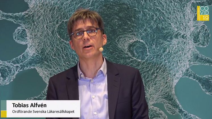 Tobias Alfvén ordförande i Svenska Läkaresällskapet