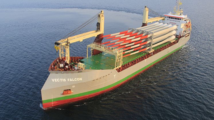 Carisbrooke Shipping’s ‘Vectis Falcon’. Copyright: Carisbrooke Shipping