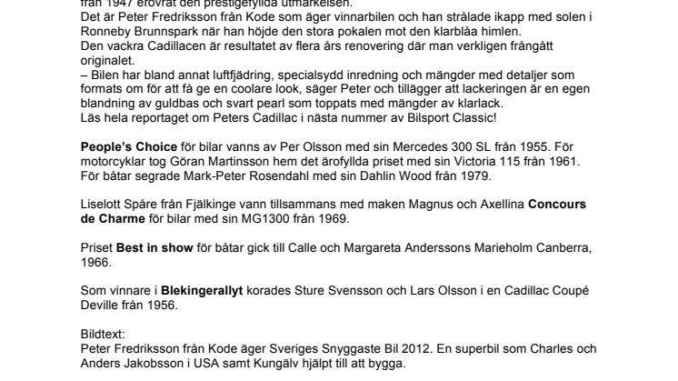  Drygt 12.000 besökte Nostalgia Festival i Ronneby!