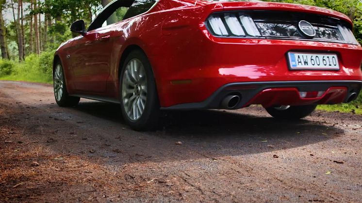 Ford Mustang præsentation