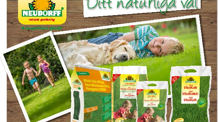 Nytt helhetskoncept för frisk och stark gräsmatta!