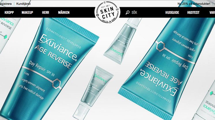 Skincity.se lanserar nytänkande m-butik