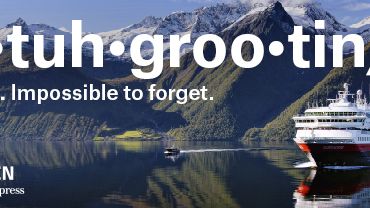 Hurtigruten Norway ad, Minneaplis