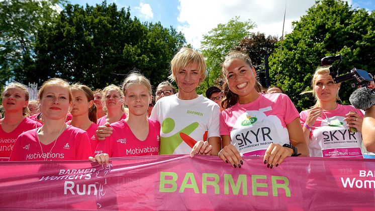 Als Premium Sponsor des BARMER Women’s Run mit dabei: Arla® Skyr
