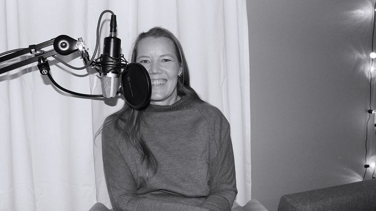 Emma Henriksson är veckans gäst i podden Idéburen välfärd. Foto: Rebecca Hagman, Skyddsvärnet.