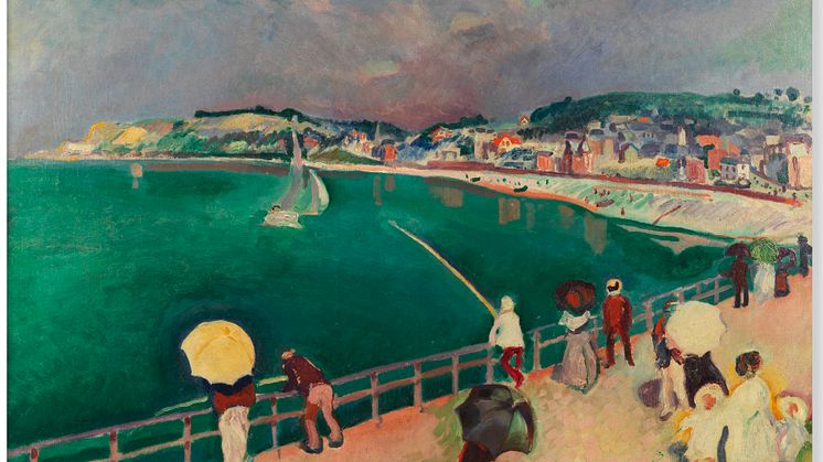 Raoul Dufy (1877-1953) La baie de Sainte Adresse, 1906 Huile sur toile Signé et daté en bas à droite 63 x 80 cm