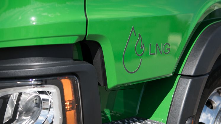 Für Scania LNG-Lkw können EU-Subventionen beantragt werden.