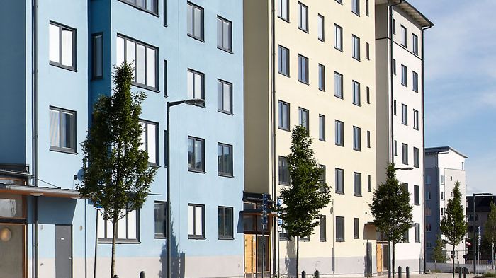 Webers P-märkta putsfasadsystem ger starkt skydd mot fukt