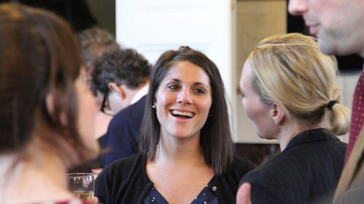 Courtney Cesari and Susanna Barrett in conversation at the IAA Swedish design seminar March 23 2011