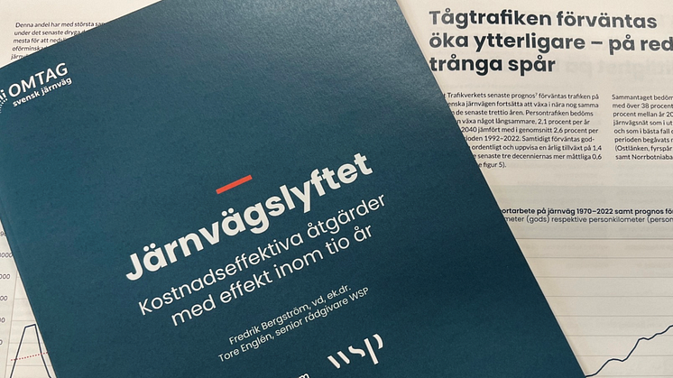 Ny rapport visar: Så kan svensk järnväg förbättras inom 10 år