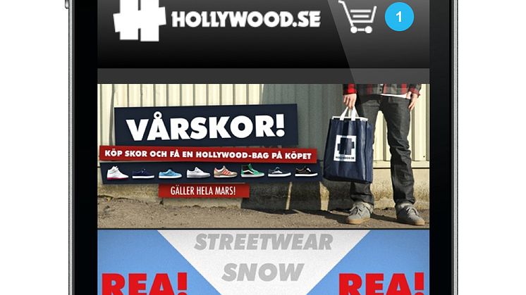 Hollywoods mobilbutik