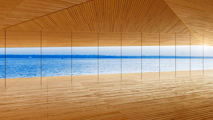 Ångfärjan - förslag från Wingårdhs Arkitektkontor.