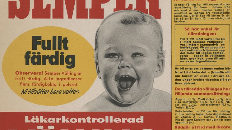 Semper välling från 50-talet