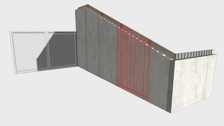 Planbar 2022 überzeugt mit einzigartigen Funktionen für Wände: Neu sind spezielle Module für Hohlkörper- und Ziegelwände sowie erhöhte Flexibilität beim Modellieren dank der neuen Wandfunktion „Hohlkörper einbauen“ ©ALLPLAN