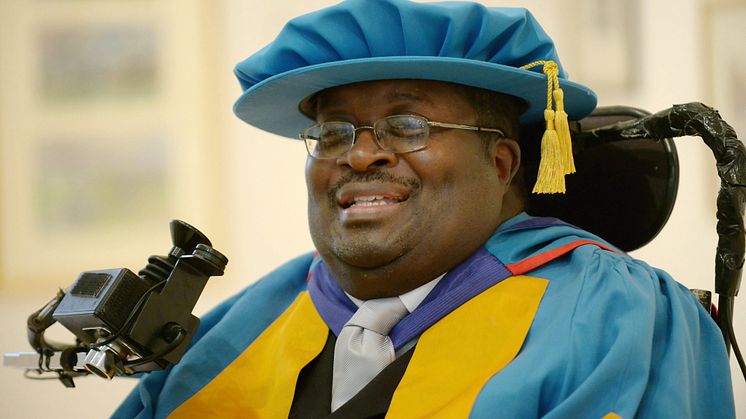 Honorary Degree for inspirational musician