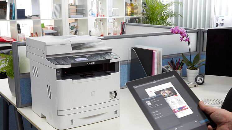 Canon med nye apper og mobilklare multifunksjonsprodukter til små og mellomstore bedrifter