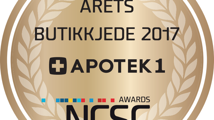 Årets butikkjede 2017 logo