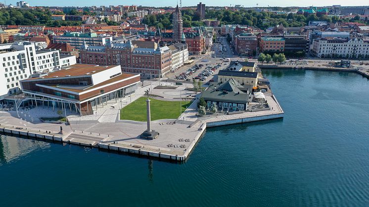Hamntorget blir platsen för demokratifestivalen H22 Arena nästa sommar.