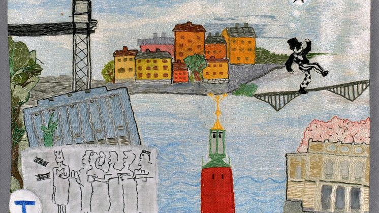 Jean Börlin drömmer om Paris av Pia Edgren. (bilden är beskuren)