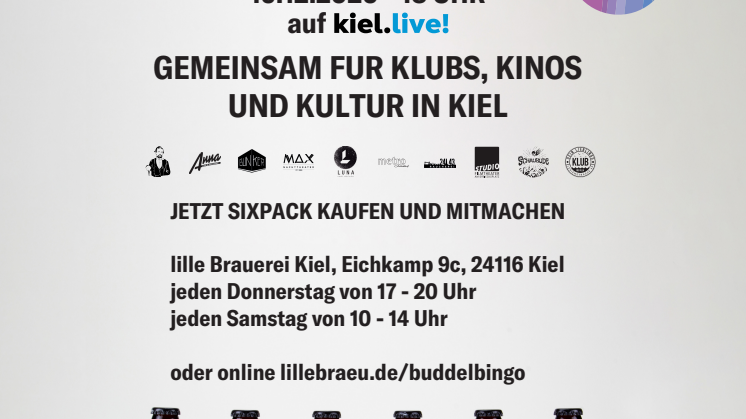 Buddelbingo Plakat 