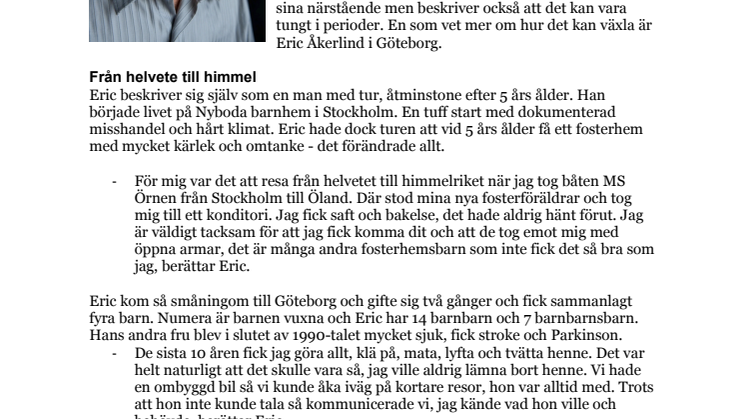 En man med tur