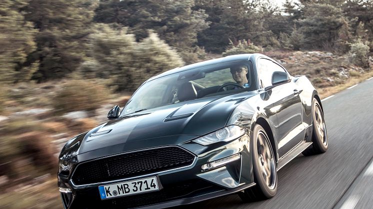 Ford Mustang BULLITT 2018 prøvekjøring