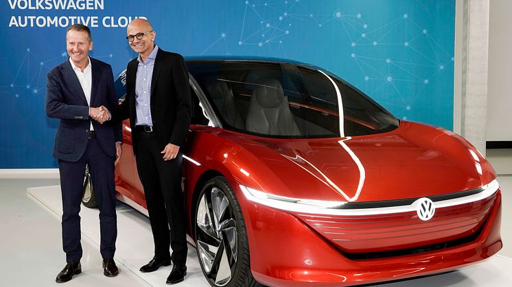 Volkswagen og Microsoft – Automotive Cloud