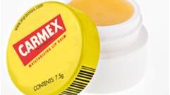 Carmex lipbalm - åpen krukke