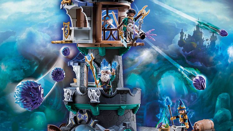Violet Vale – Zaubererturm (70745) von PLAYMOBIL