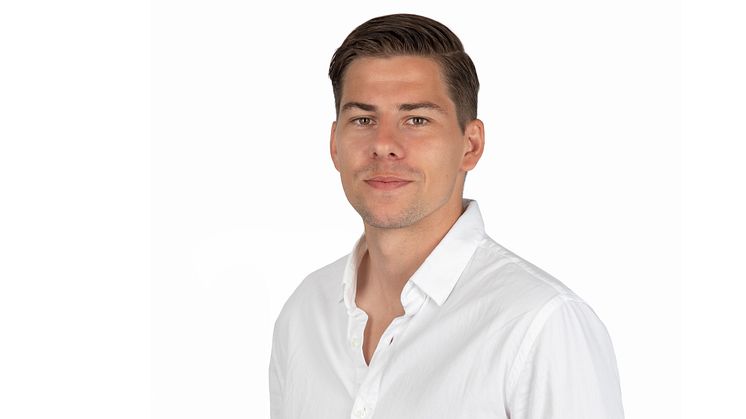 Elias Lundberg är Hagers nya projektsäljare i region nordost.