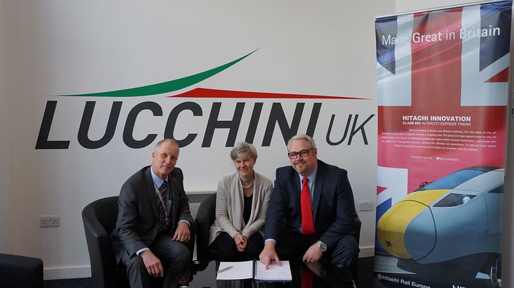 Lucchini UK to supply wheelsets for new Hitachi Rail Europe Class 800 and 801 trains