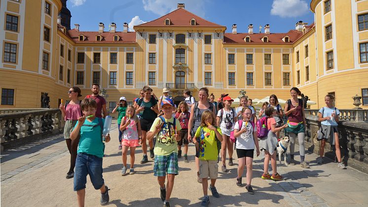 Ausflug zum Schloss Moritzburg