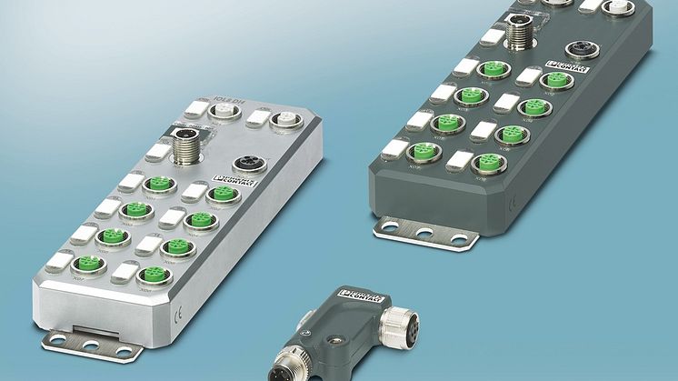 Ny I/O-serie för montage direkt på maskinen i IP67