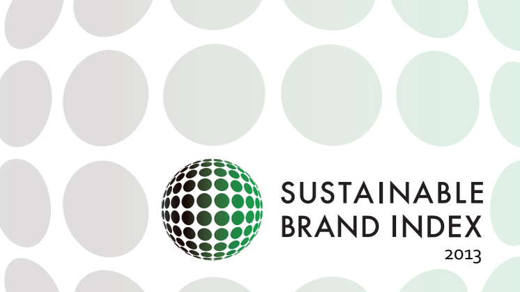 Övergripande trender i Sustainable Brand Index™ 2013
