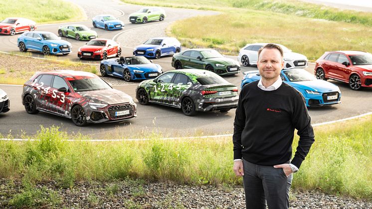 Rolf Michl, direktør i Audi Sport GmbH og ansvarlig for motorsport