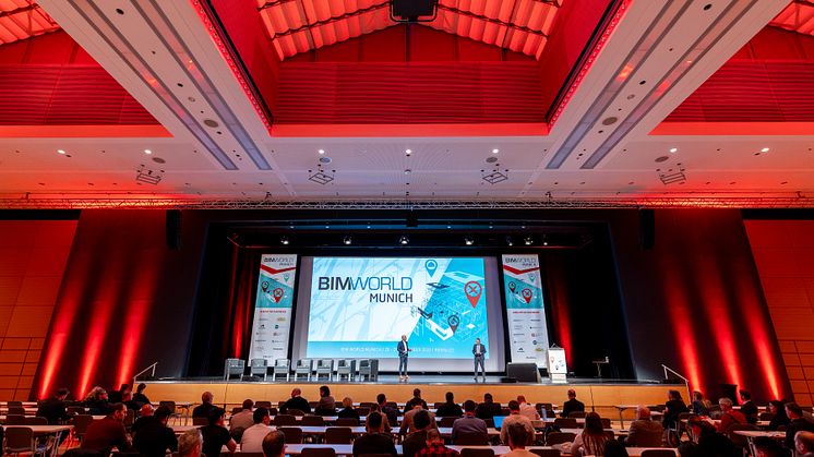 Am 28. und 29. November 2023 fand bereits zum 7. Mal die BIM World MUNICH statt und hat erneut einen herausragenden Erfolg verbucht. Foto: BIMWORLD Germany GmbH / Chris Hartlmaier
