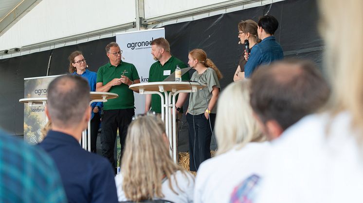 Agronod på Borgeby fältdagar 2023