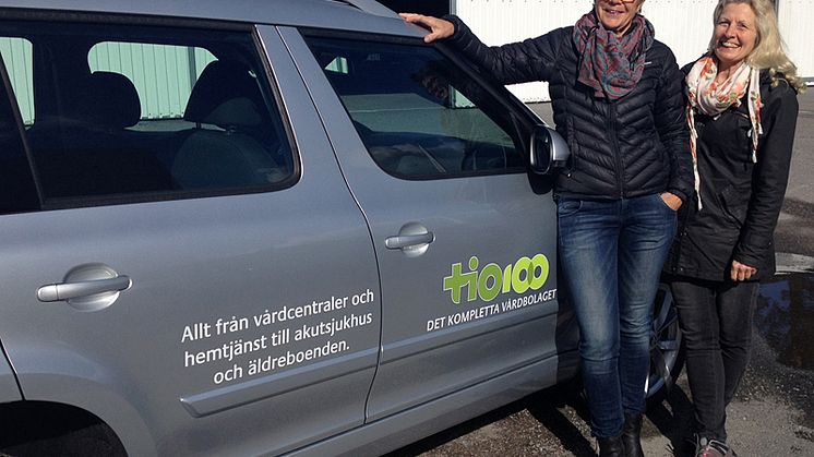 Anne Hellberg och Birgitta Söderström är medarbetarna som år efter år tar emot nöjda patienter på Blidö vårdcentral.