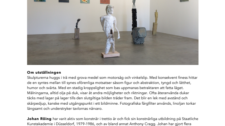 Artist talk - Johan Röing berättar om sin utställning ”Flykten”