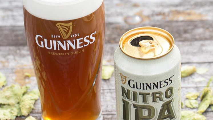 Guinness tar Nitro-IPA:n till Sverige 