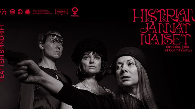 Teatteri Spindrift, Historian jännät naiset. Kuva: Julian Grönberg