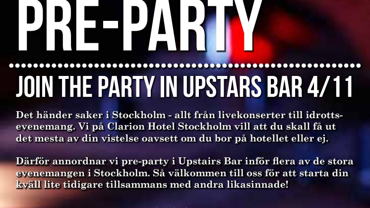 Bob Dylan på Clarion Hotel Stockholm