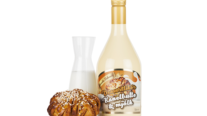 Dessertlikör med smak av Kanelbulle & mjölk i ny laddning!