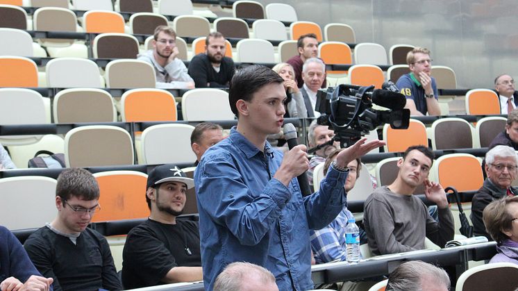 Podiumsdiskussion „Zukunftsbranche Luftverkehr am Standort Berlin Brandenburg“ am 15. Oktober 2016 an der Technischen Hochschule Wildau