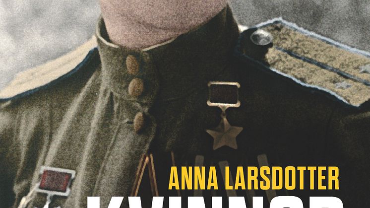 Författare till Kvinnor i strid är Anna Larsdotter, före detta chefredaktör på tidskriften Militär Historia. 
