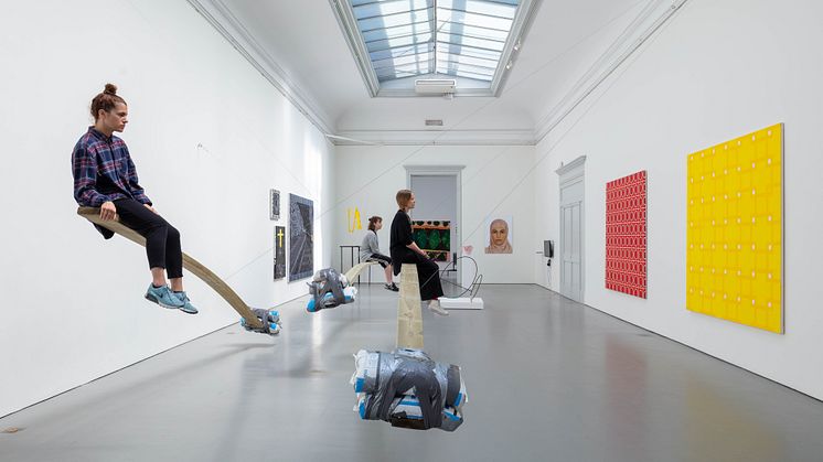 Utställningsvy, Kungl. Konsthögskolans vårutställning 2018